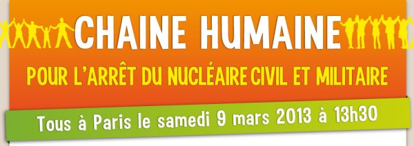 chaine humaine 9 mars