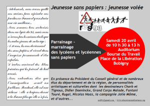 Affiche RESF 20 avril