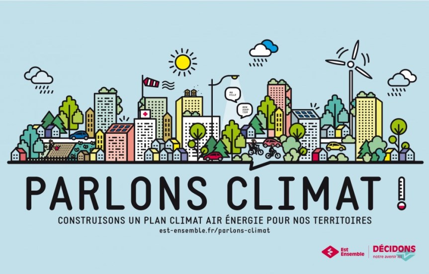 Participer aux premiers ateliers de concertation du Plan Climat d&rsquo;Est Ensemble – Les 20 et 21&nbsp;mai
